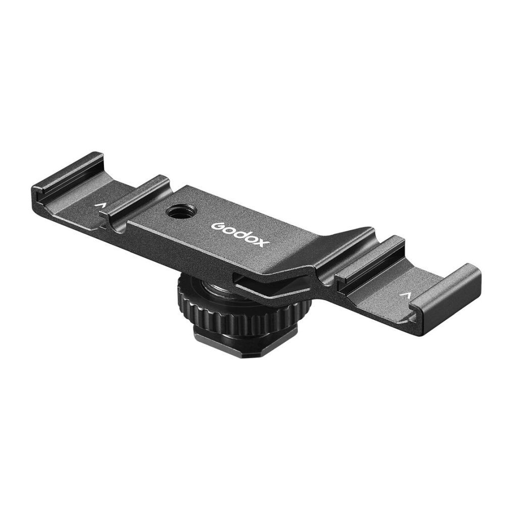 Godox Dubbele cold shoe uitbreiding VSM-H03