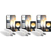 Philips Hue Kaarslamp White Ambiance E14 6-Pack