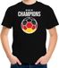 Allemagne T-shirt supporter Euro/Coupe du Monde - we are the champions avec football allemand - noir - Enfants - Vêtements / Chemise 122/128