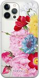ERT GROUP mobiel telefoonhoesje voor Iphone 12/12 PRO origineel en officieel erkend Babaco patroon Flowers 056 optimaal aangepast aan de vorm van de mobiele telefoon, gedeeltelijk bedrukt