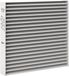Pfannenberg FF PF 2x000 116x108x17 Tapis filtrant Blanc
