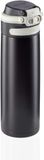 Leifheit Isoleerbeker Flip 600 ml, 1-Hands Opening, Zwart