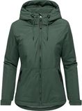 Ragwear Winterjas 'Bevin Youmodo' donkergroen