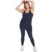 Girlfriend Collective Combi-pantalon femme Scoop Back Unitard