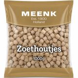 Zoethoutjes Meenk Zoethoutjes - Salmiak Snoep - 1 Kilo - Vegan Oud-Hollandse Drop