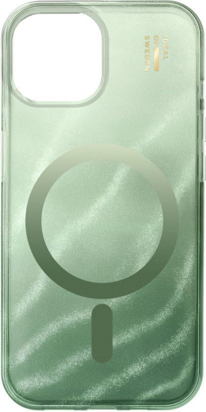 iDeal of Sweden Clear Case MagSafe geschikt voor iPhone 17e / 16e / 15 / 14 / 13 - Sage Green