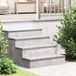 VidaXL Trapmatten 2 st 75 x 25 cm zilver aluminium rechthoekig