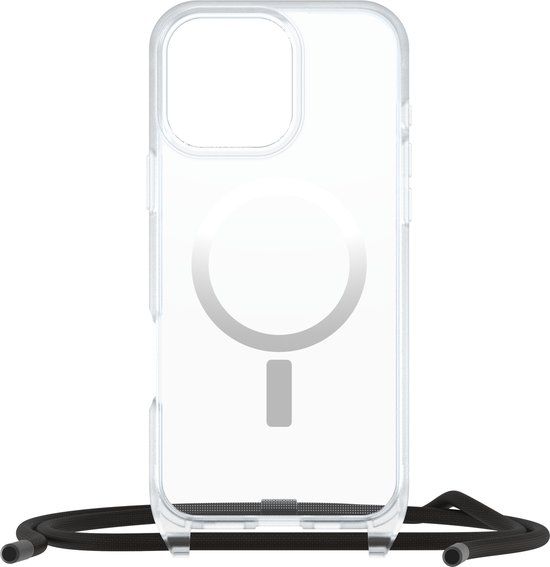 OtterBox React Necklace Series voor MagSafe voor iPhone 16 Pro Max, Clear