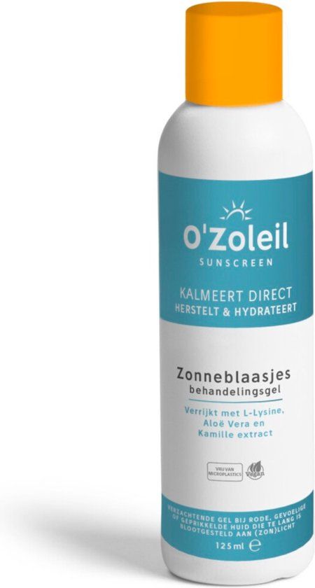 O'Zoleil Zonneblaasjes Gel 125 ml