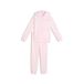 PUMA Heren Trainingspak met Capuchon en Volledige Ritssluiting, Roze, Maat 9-10Y