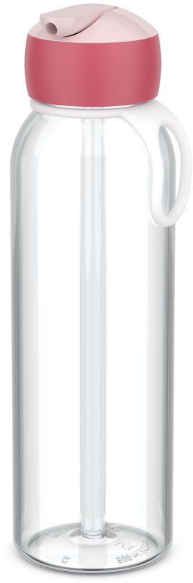Mepal Flip-up waterfles Campus - 500 ml - Drinkfles - Cool pink