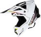 Acerbis T711, casque de motocross, couleur: Blanc/Noir/Jaune Néon, taille: M