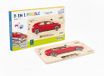 Beleduc Lagen-puzzel, auto, houten leerpuzzel met 5 lagen, motoriekspeelgoed vanaf 4 jaar, educatieve Montessori-puzzel voor kinderen, voertuigopbouw spelenderwijs leren