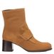 Unisa Leren Laarzen met Blokhak - Cognac