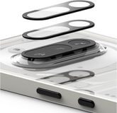 Ringke Full Cover Glass - Camera Protector Geschikt voor Nothing Phone (3a) - Case Friendly Tempered Glass (2-Pack)