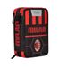Seven Schoolmapje met 3 vakken, A.C. Milan voetbal – Path of Victory, rood zwart