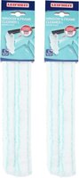 Leifheit - Vervangingsdoek voor raamwisser - 33 cm - Microvezel - Set van 2