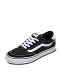 Vans Brooklyn Ls Unisex Leer Zwart Sneakers Maat 40.5