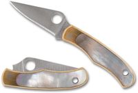 Spyderco Bug Nickel Silver Abalone 12c27 PE