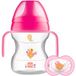 MAM Learn To Drink Cup & Handles 190ml Plus Soother - Pink