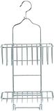 King Home M1407310 doucheplank met twee planken, verchroomd