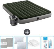 Intex Luchtbed - 2-Persoons - 152 x 203 x 25 cm - Groen