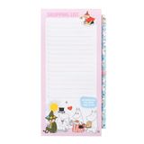 Grupo Erik Magnetic Shopping List Pad For Fridge - Moomins Gifts | 4 x 8 inches - 10 x 21 cm - 65 Tear Off Sheets, Magnetic Notepad For Fridge | Cute Stationery Gifts