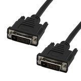 MCL Cable DVI-D Male/Male Dual Link 2m Black