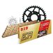 Kettingset DID Kettingset staal 520ERT2 / 108 clipslot voor Honda CRM R 125 cc bj. 1990-1994