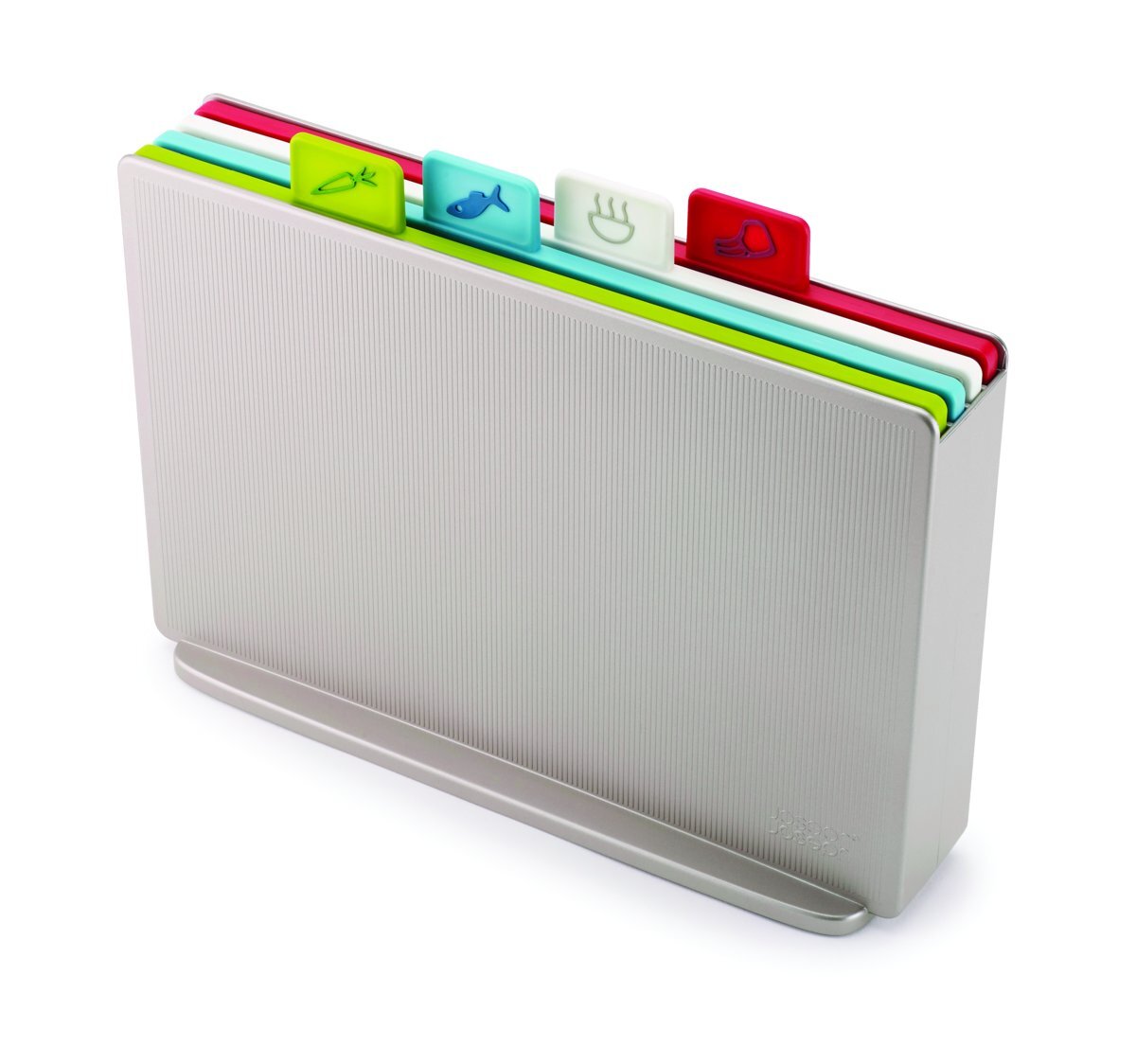 Joseph Joseph Joseph Joseph Index Regular Antislip Snijplanken Set van 4 - Wit