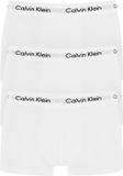 Calvin Klein Icon Cotton Stretch Low Rise trunks (3-pack) - lage heren boxers kort - wit