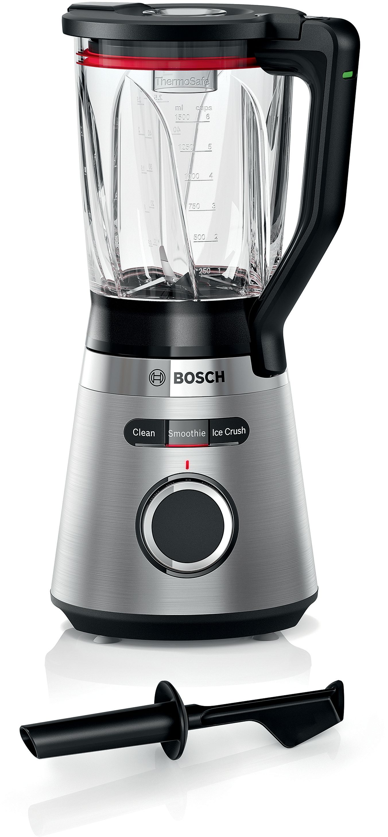 Bosch Serie 4 MMB6382M Blender - 1200W - Zwart/RVS