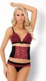 LivCo Corsetti Fashion LC Nerysa 3pcs set black-purple