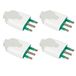 FANTON 80020-B4 Set 4 stuks Italiaanse stuurstekers groot 16A 2P + T model BICO