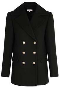 Morgan rechtvallende blazer zwart