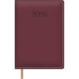 Dohe Bologna - Agenda 2026, één dag per pagina A5 (15 x 21 cm), zachte hardcover, bladwijzer, 12 maanden januari tot december, jaarplanner in het Spaans - Bologna Bordeaux
