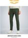 PME Legend Heren Chino Broek TWIN WASP CHINO Regular Straight Groen Katoen Elastaan