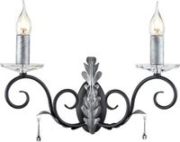 Steady Lighting Landelijke Wandlamp Metaal Zwart E14 16cm