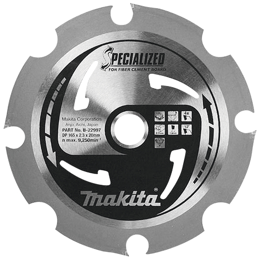 Makita Specialized Vezelcementplaat: cirkelzaag