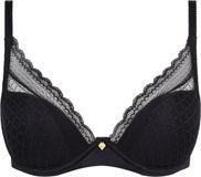 Chantelle Norah Chic Plunge T-Shirt BH Racerback Zwart