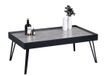 M2 Kollektion Julian Salontafel Rechthoek Glas Betonlook Grijs/Zwart 100x60x39cm