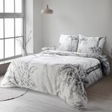 Eurofirany 484792 parure de lit Blanc Motif 140 x 200 cm