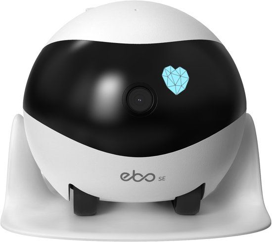 Enabot EBO Babyfoon - Babyfoon met Camera - Wit
