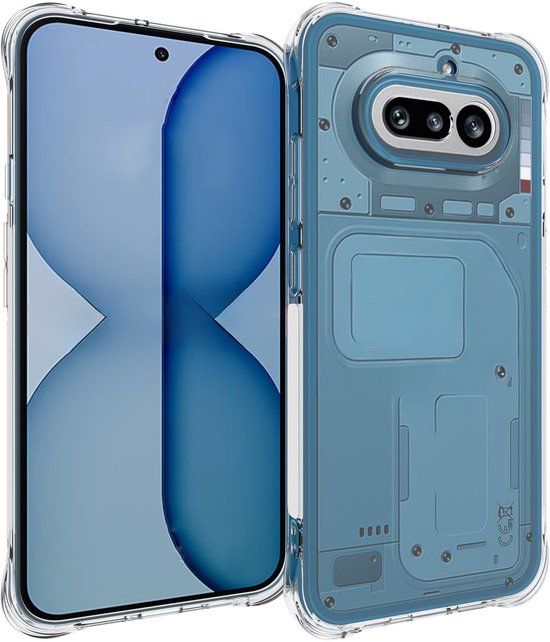 imoshion Shockproof Case - Transparant - Geschikt voor Nothing Phone (4a)