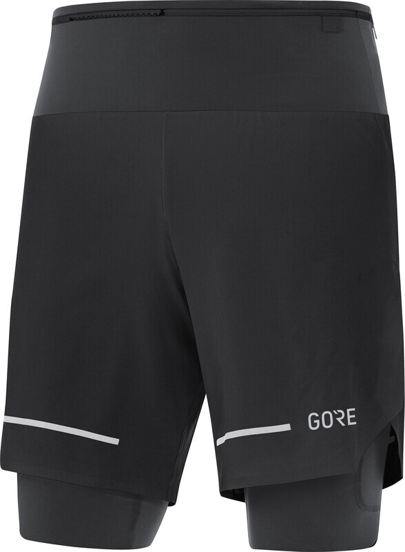 Gore Wear Ultimate 2in1 Shorts Men, black