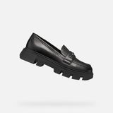 GEOX VILDE DAMES Loafers - ZWART - Maat 40