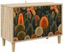 vidaXL Tv-meubel ZAANDAM 69 x 33 x 50 cm Sonoma Bewerkt hout