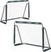 Relaxdays Voetbaldoel Groot - Set van 2 - Kinderen - Volwassenen - 110 x 150 cm - Metaal