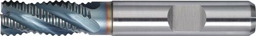 Promat/Tecwerk Schachtfrees DIN 844 Type Nr. 10mm Inzetlengte 30mm HSS-Co5 TiCN DIN 1835 B 4 Snedeaantal Kort