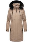 NAVAHOO Wintermantel 'Kaltwetterretter 14' beige